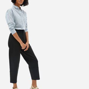 NWOT Everlane The Utility Barrel Pant in Black Size 2